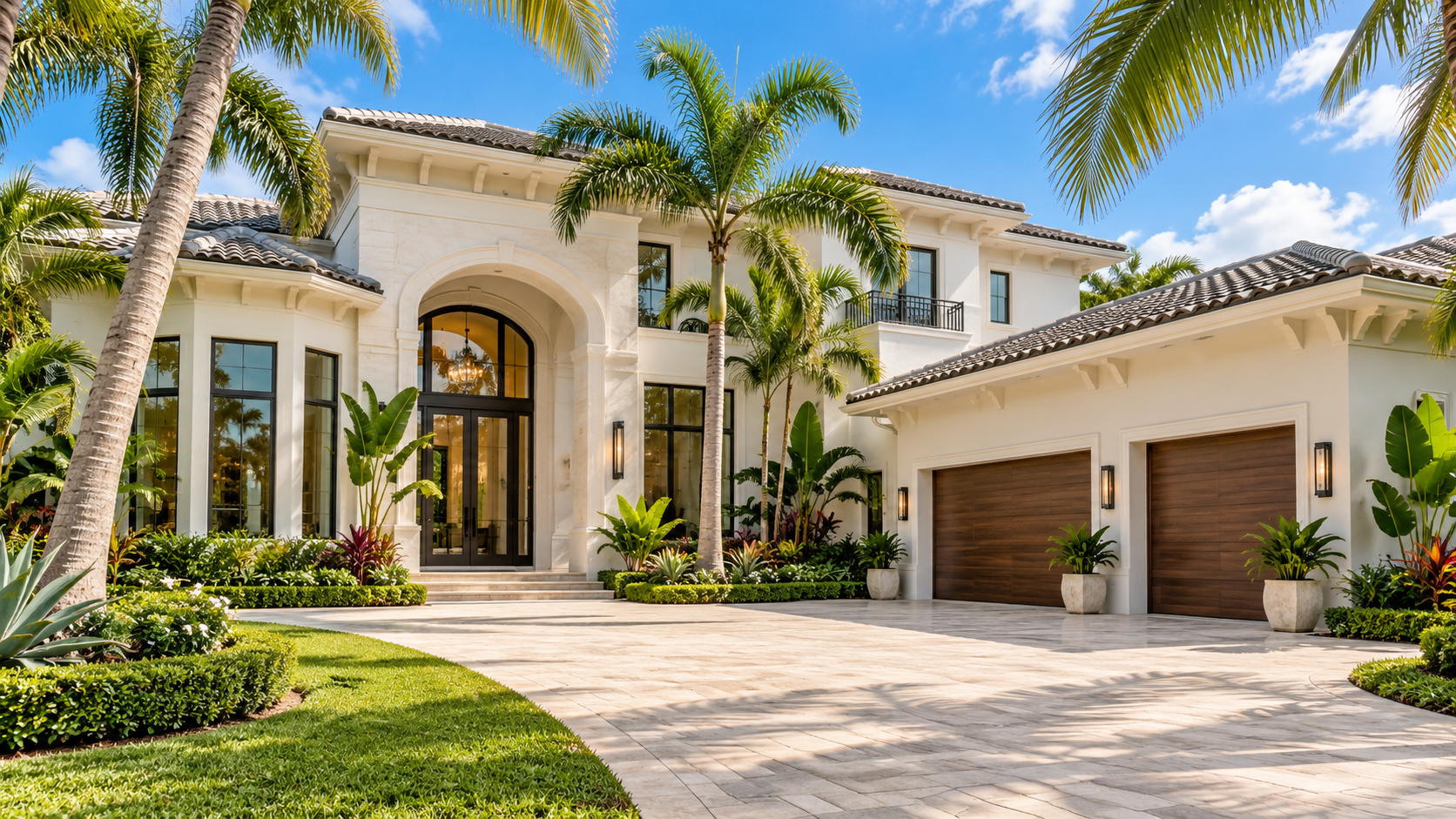 South Florida home exterior